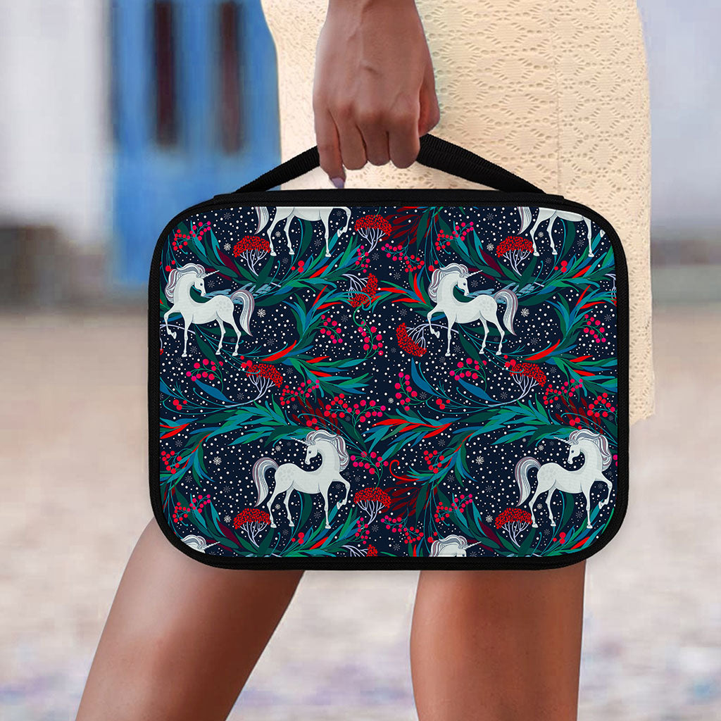 Fairy Floral Unicorn Pattern Print Classic Bible Case