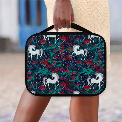 Fairy Floral Unicorn Pattern Print Classic Bible Case