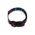 Fairy Floral Unicorn Pattern Print Dog Collar