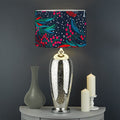 Fairy Floral Unicorn Pattern Print Drum Lamp Shade