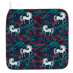 Fairy Floral Unicorn Pattern Print Hand Towel