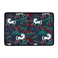 Fairy Floral Unicorn Pattern Print Kitchen Mat