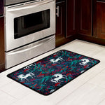 Fairy Floral Unicorn Pattern Print Kitchen Mat