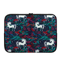 Fairy Floral Unicorn Pattern Print Laptop Sleeve