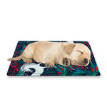 Fairy Floral Unicorn Pattern Print Pet Cooling Mat Cover