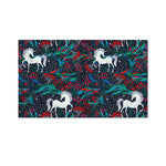 Fairy Floral Unicorn Pattern Print Polyester Flag