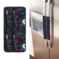 Fairy Floral Unicorn Pattern Print Refrigerator Handle Covers