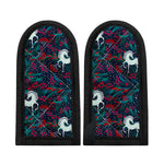 Fairy Floral Unicorn Pattern Print Skillet Handle Cover