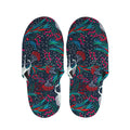 Fairy Floral Unicorn Pattern Print Slippers