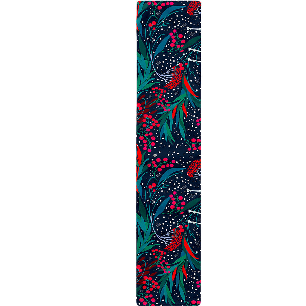 Fairy Floral Unicorn Pattern Print Table Runner