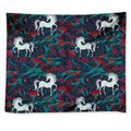Fairy Floral Unicorn Pattern Print Tapestry