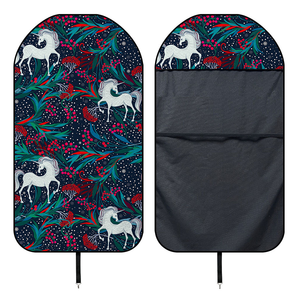 Fairy Floral Unicorn Pattern Print Waterproof Car Seat Cover