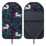 Fairy Floral Unicorn Pattern Print Waterproof Car Seat Cover
