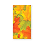 Fall Autumn Maple Leaves Print Baby Crib Sheet