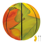 Fall Autumn Maple Leaves Print Basketball