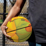 Fall Autumn Maple Leaves Print Basketball