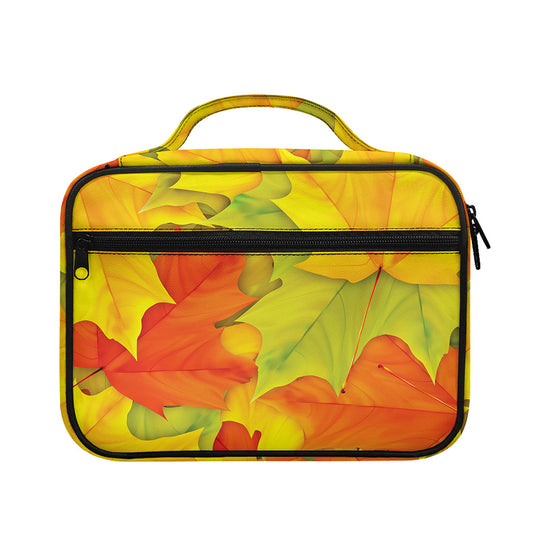 Fall Autumn Maple Leaves Print Briefcase Bible Bag