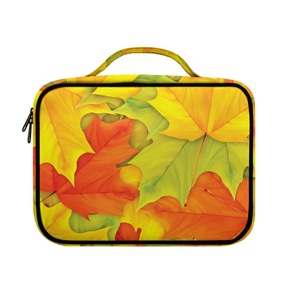 Fall Autumn Maple Leaves Print Briefcase Bible Bag