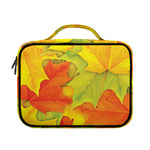 Fall Autumn Maple Leaves Print Briefcase Bible Bag