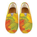 Fall Autumn Maple Leaves Print Casual Shoes