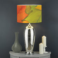 Fall Autumn Maple Leaves Print Drum Lamp Shade