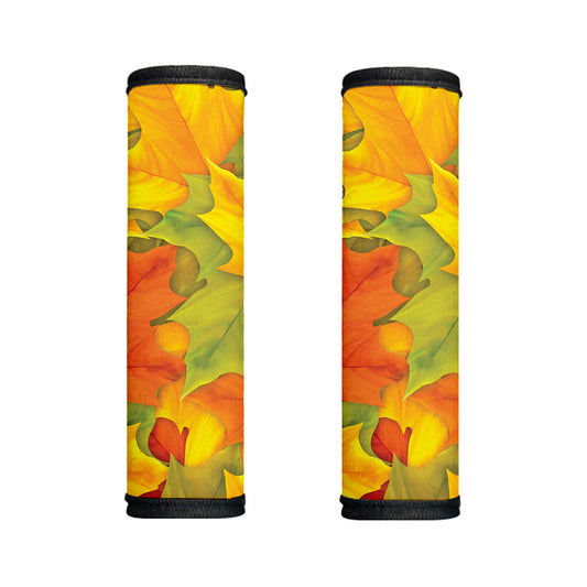 Fall Autumn Maple Leaves Print Handle Covers