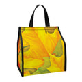 Fall Autumn Maple Leaves Print Insulated Lunch Tote