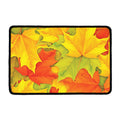 Fall Autumn Maple Leaves Print Kitchen Mat