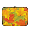 Fall Autumn Maple Leaves Print Laptop Sleeve