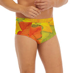 Fall Autumn Maple Leaves Print Men's Briefs