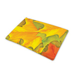 Fall Autumn Maple Leaves Print Pet Cooling Mat Cover