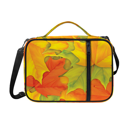 Fall Autumn Maple Leaves Print Shoulder Strap Bible Bag