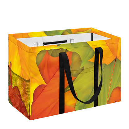 Fall Autumn Maple Leaves Print Utility Tote Bag