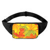 Fall Autumn Maple Leaves Print Waist Bag