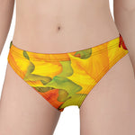 Fall Autumn Maple Leaves Print Women's Panties