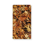 Fall Leaves Hunting Camouflage Print Baby Crib Sheet