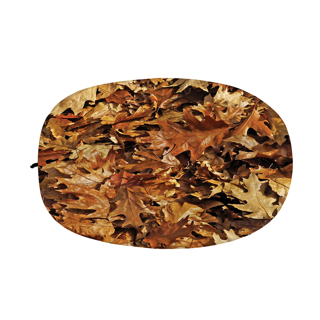 Fall Leaves Hunting Camouflage Print Car Side Mirror Covers