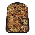 Fall Leaves Hunting Camouflage Print Casual Backpack