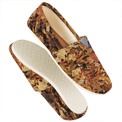 Fall Leaves Hunting Camouflage Print Casual Shoes