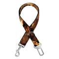 Fall Leaves Hunting Camouflage Print Dog Seat Belt