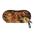 Fall Leaves Hunting Camouflage Print Glasses Case