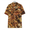 Fall Leaves Hunting Camouflage Print Hawaiian Shirt