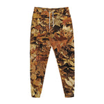 Fall Leaves Hunting Camouflage Print Jogger Pants