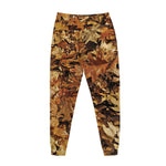 Fall Leaves Hunting Camouflage Print Jogger Pants