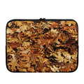 Fall Leaves Hunting Camouflage Print Laptop Sleeve