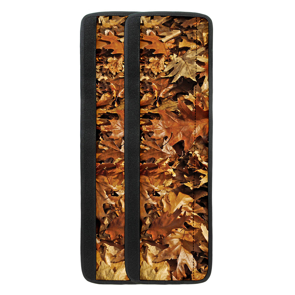 Fall Leaves Hunting Camouflage Print Refrigerator Handle Covers