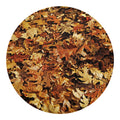 Fall Leaves Hunting Camouflage Print Round Blanket