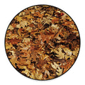 Fall Leaves Hunting Camouflage Print Round Floor Mat