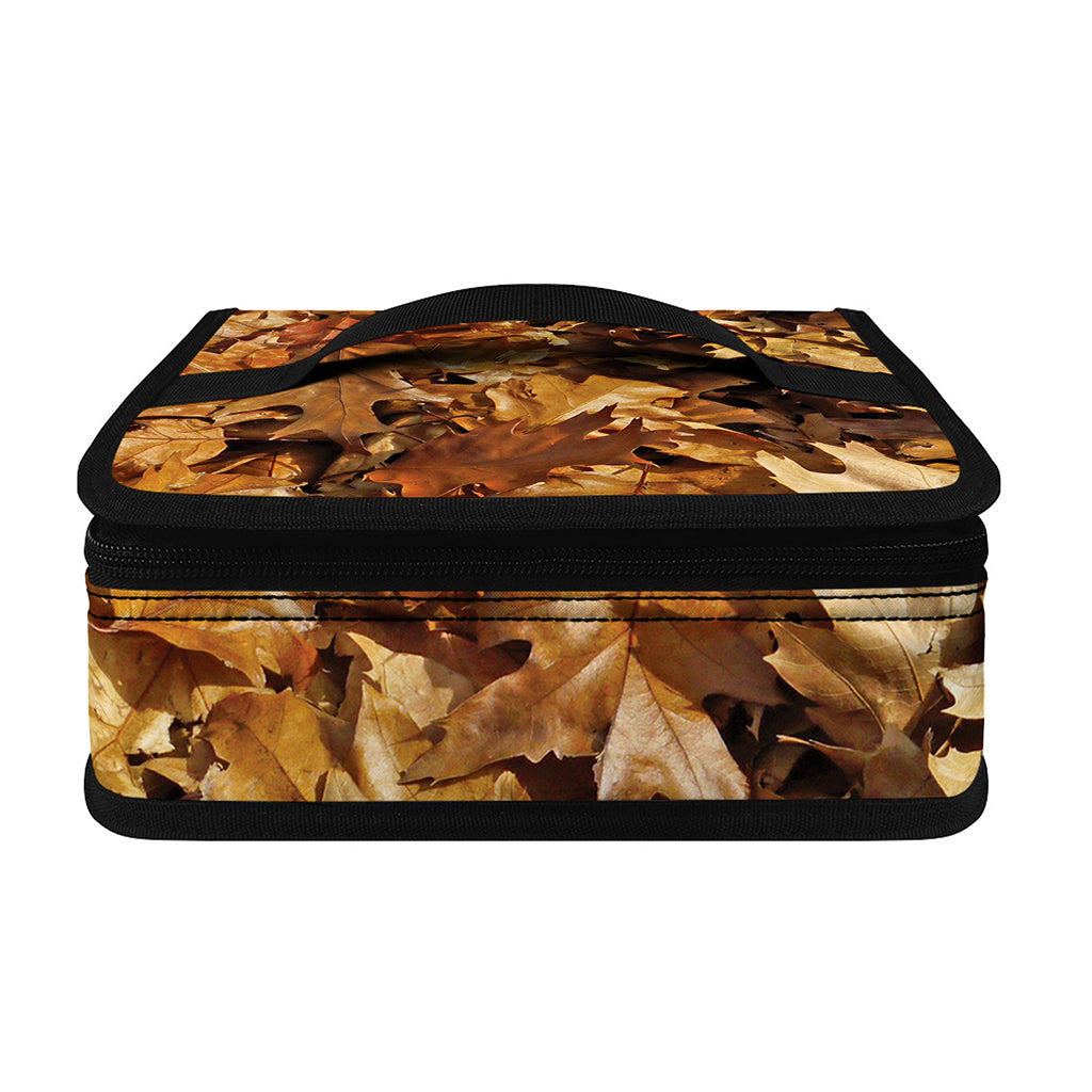 Fall Leaves Hunting Camouflage Print Small Lunch Bag