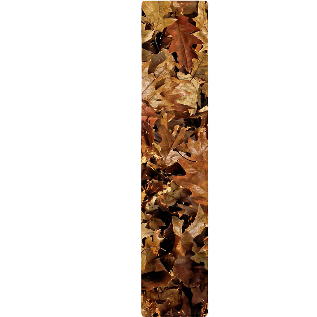Fall Leaves Hunting Camouflage Print Table Runner